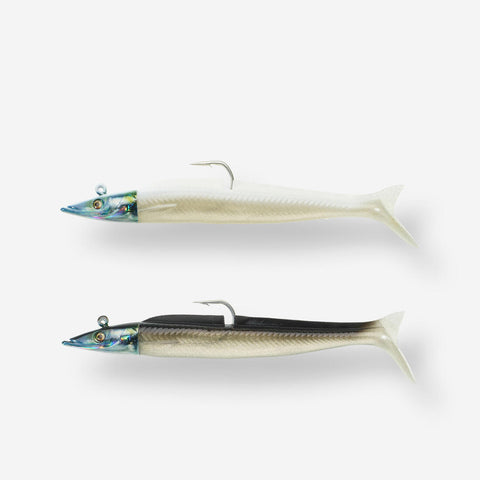 COMBO leurres souples shad lançon EELO 150 18g AYU