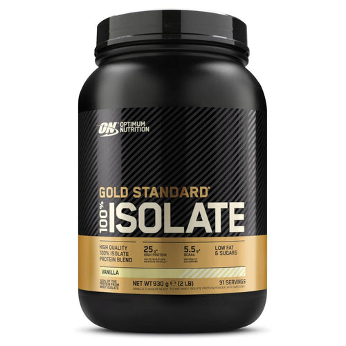 





Proteine whey Gold Standard 100% isolate vanille 930gr Optimum Nutrition