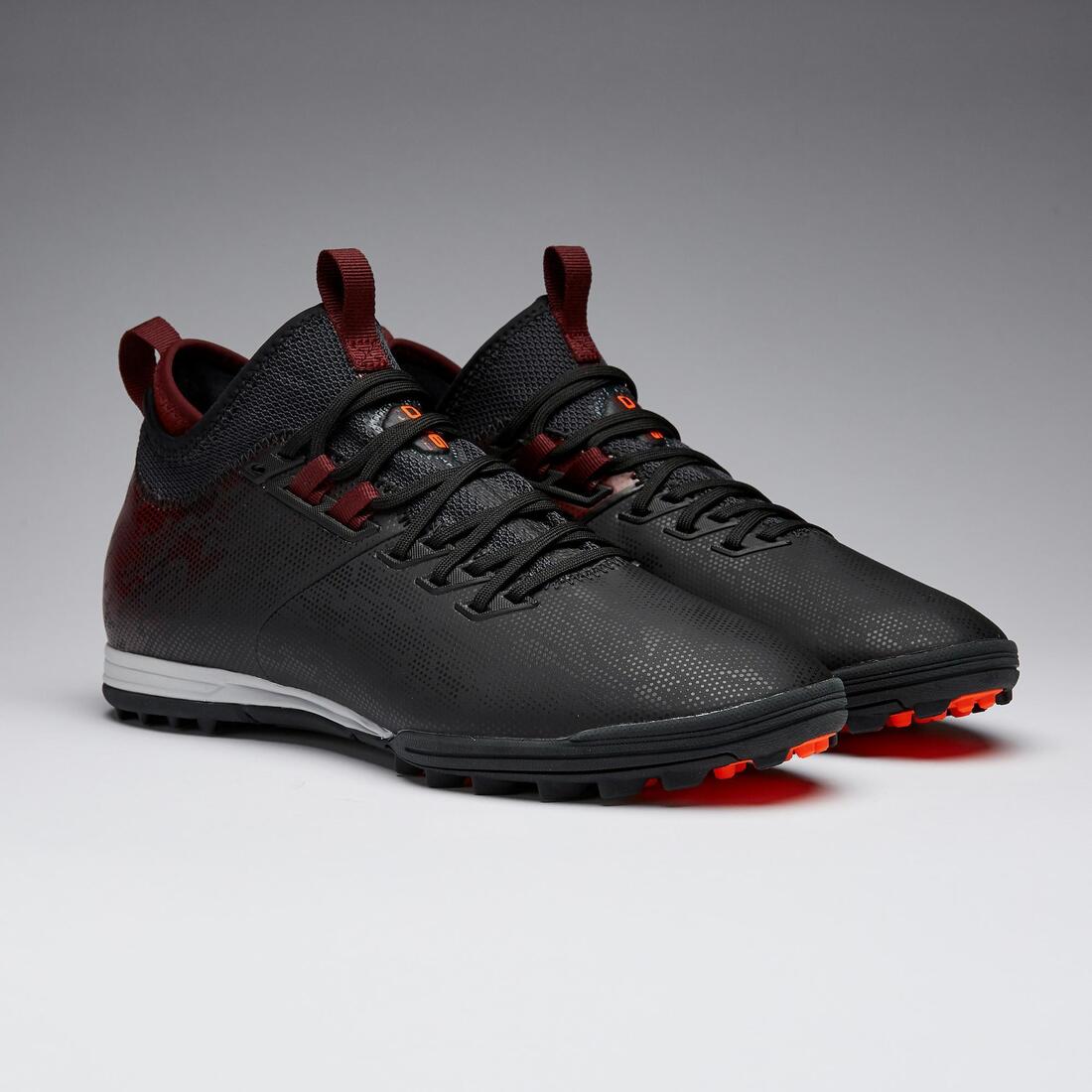 Chaussure de football adulte terrain dur Agility 900 TF noire