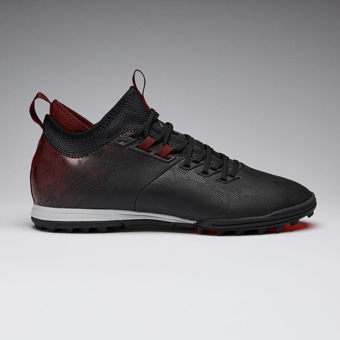 Chaussure de football adulte terrain dur Agility 900 TF noire