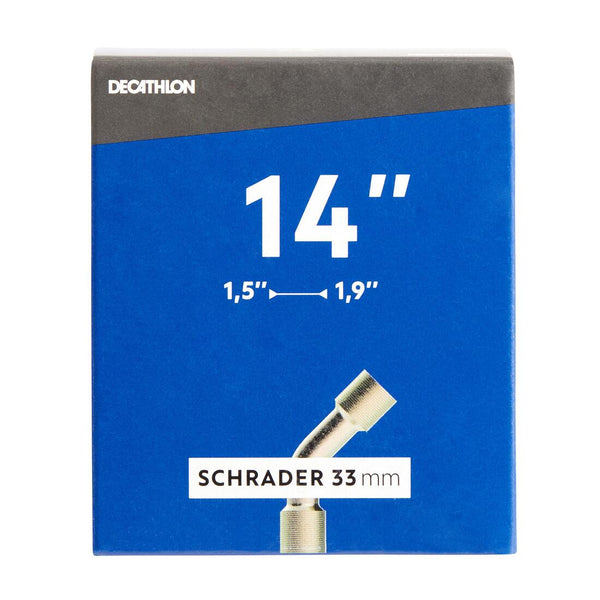 CHAMBRE A AIR 14 SECTION 1,5 A 1,9 VALVE SCHRADER COUDEE