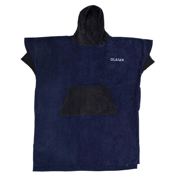 Poncho Grande Taille Surf, Bain et Plage - Homme - Navy