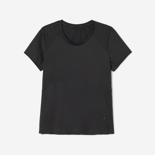 





Tee-shirt cintré col rond femme, noir