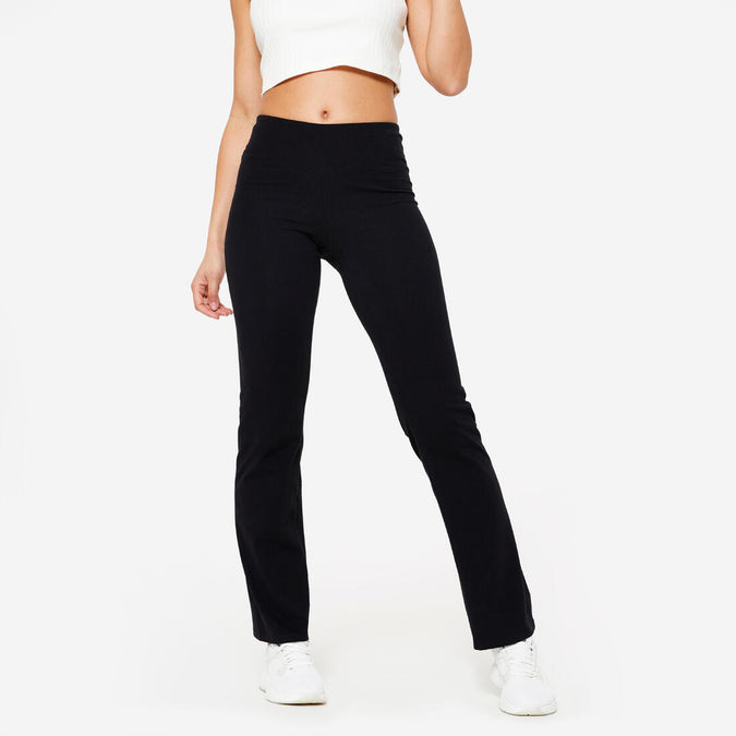 





Legging de fitness évasé en coton femme , noir ultra, photo 1 of 6