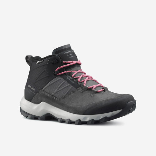 





Chaussures imperméables de randonnée montagne - mh500 mid sépia - femme