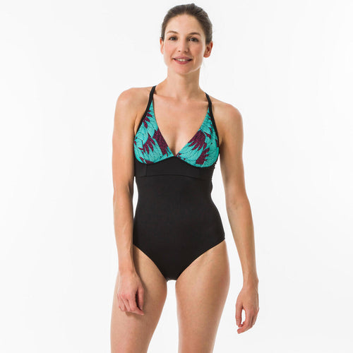 





Maillot de bain de surf 1 pièce femme avec double réglage dos BEA SUPAI DIVA