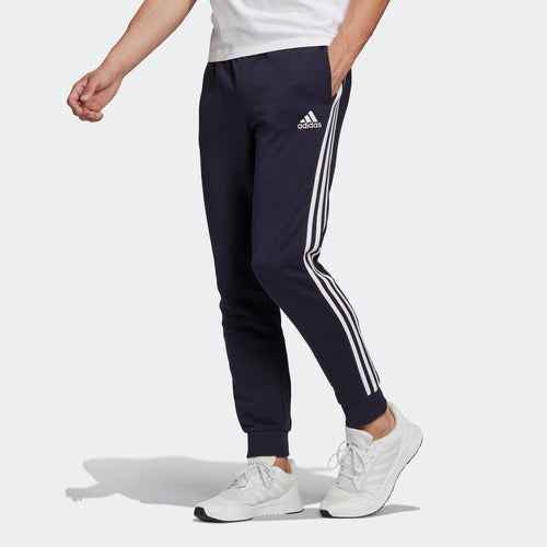 





Pantalon jogging fitness homme synthétique coupe droite - bleu marine