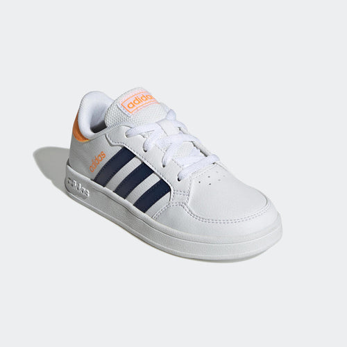 





Baskets à lacets enfant - ADIDAS BREAKNET blanc