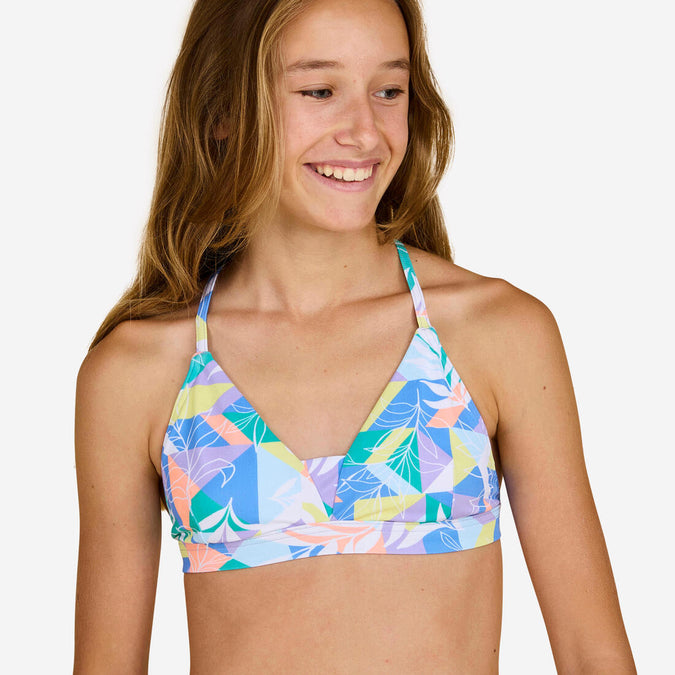 





HAUT DE MAILLOT DE BAIN SURF FILLE TRIANGLE LIZY 500, photo 1 of 6