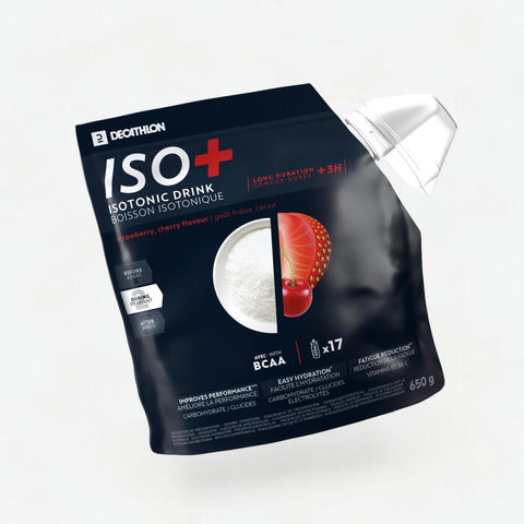 





BOISSON ISOTONIQUE POUDRE ISO+ FRAISE - CERISE 650G