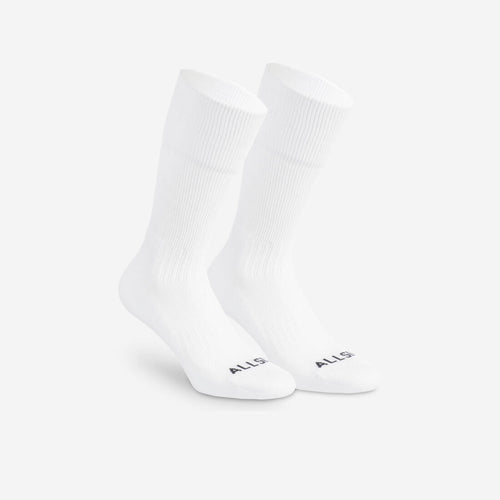 





Chaussettes de volley-ball mid V500  blanches et rouges