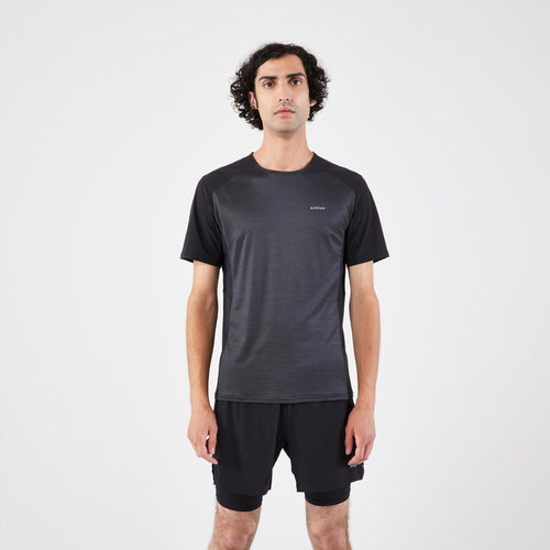 





T-shirt de Running respirant Homme - KIPRUN Run 900 Light Noir et