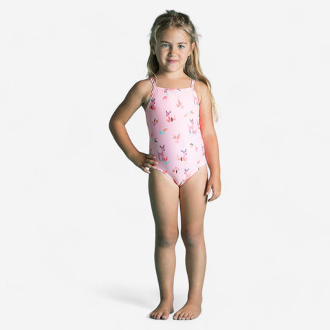 





Maillot de bain bébé fille une pièce rose avec imprimé Gazelle