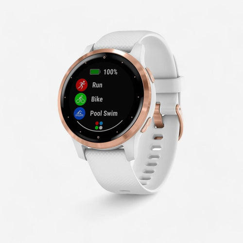 





Montre connectée gps cardio - VIVOACTIVE 4S blanche or