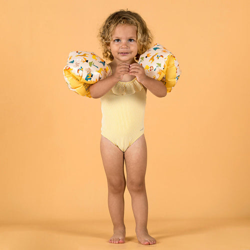 





Maillot De Bain Bébé Fille Une Pièce Imprimé Avec Des Volants