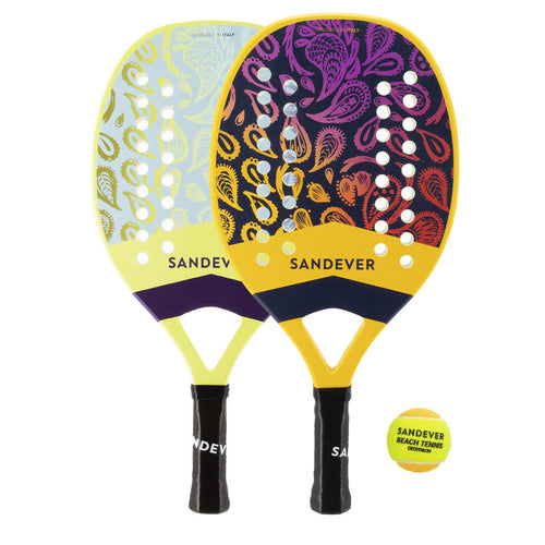 





set raquettes Beach Tennis SET BTR 190 AD .