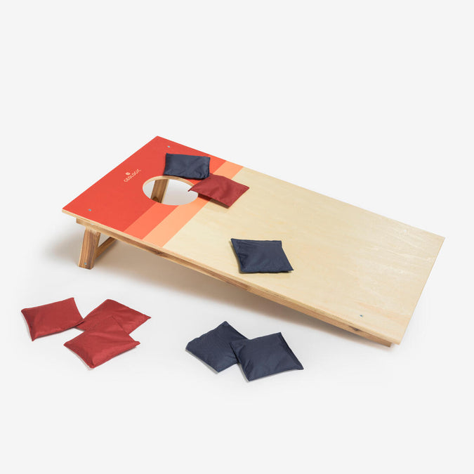 





JEU DE CORNHOLE PRET-A-JOUER COMPACT, photo 1 of 12