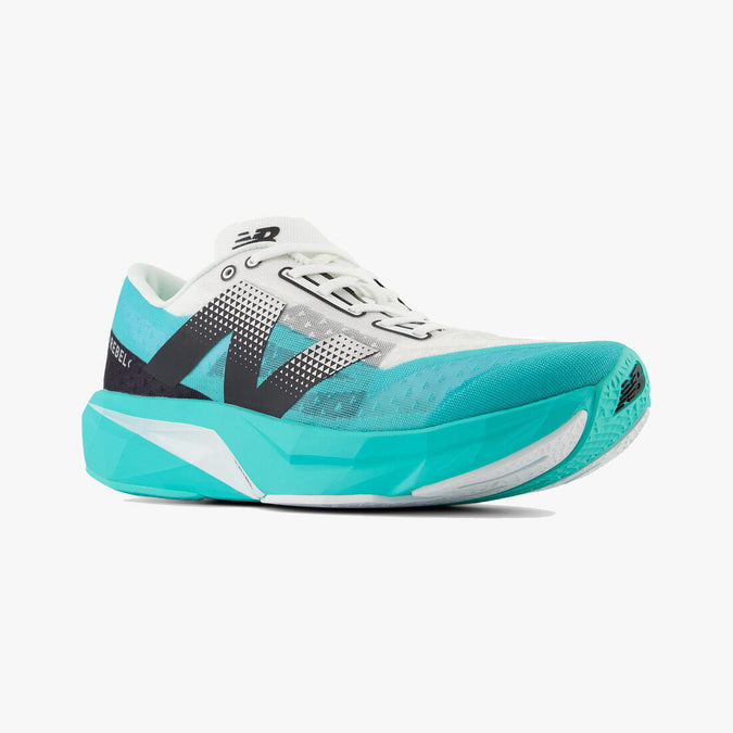 CHAUSSURE DE RUNNING HOMME NEW BALANCE FUELCELL REBEL V4 BLANC ET MULT Decathlon Guadeloupe