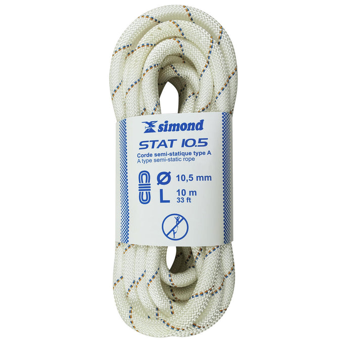 





Corde Semi-Statique  10,5 mm x 10 m - STAT 10,5 Blanche, photo 1 of 3