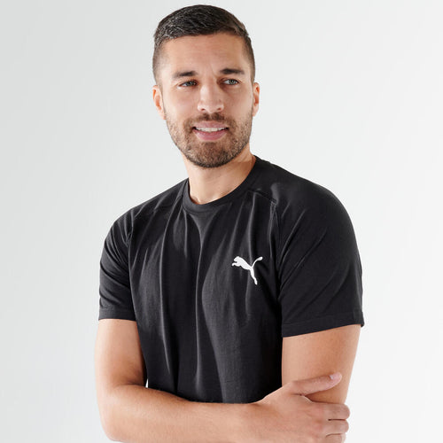 





T-shirt PUMA fitness manches courtes coton homme noir