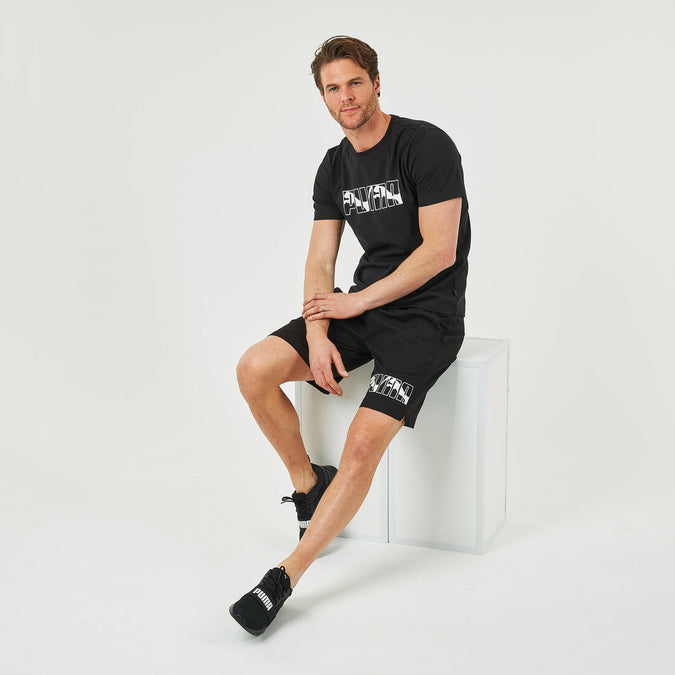 





Short Fitness homme coton droit avec poche - Noir, photo 1 of 7