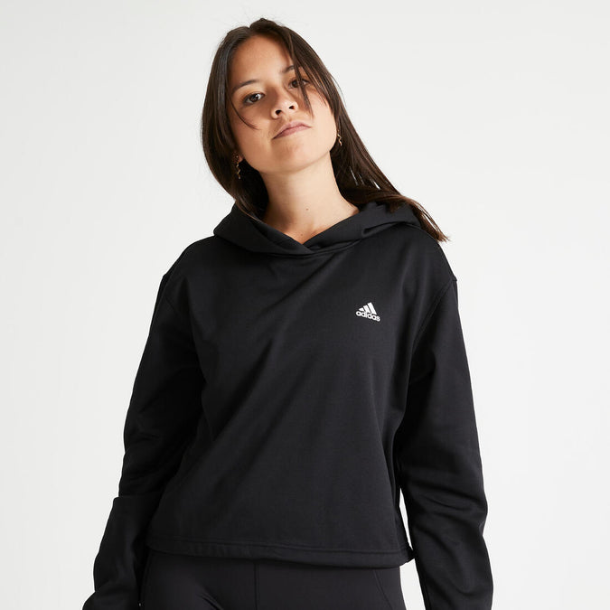 Sweat noir adidas femme on sale