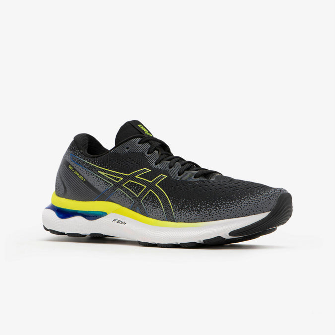 CHAUSSURE DE RUNNING HOMME ASICS GEL ZIRUSS 7 NOIR JAUNE Decathlon Guadeloupe