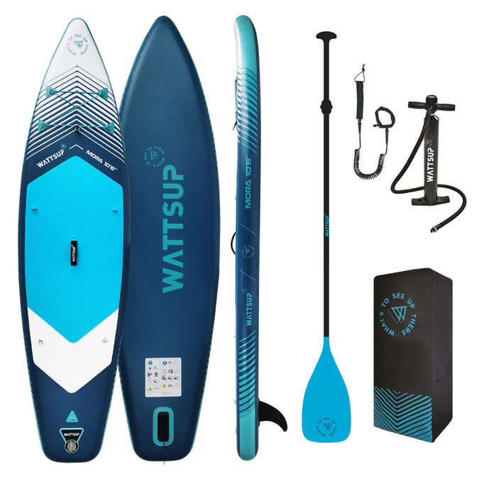 





Pack stand up paddle gonflable (planche, pompe, pagaie) Wattsup Mora 10'6 32