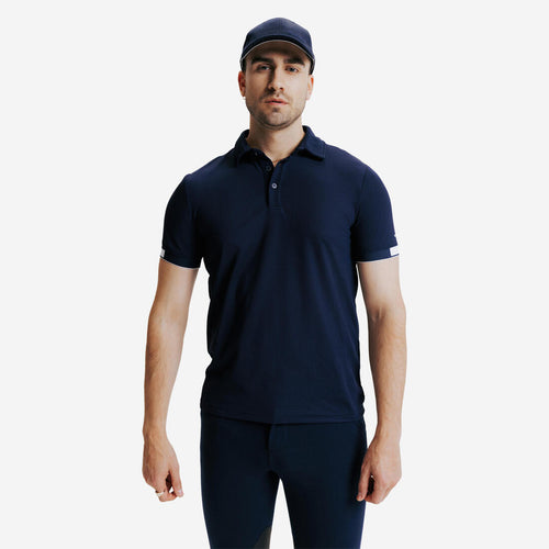 





Polo équitation Homme Blue