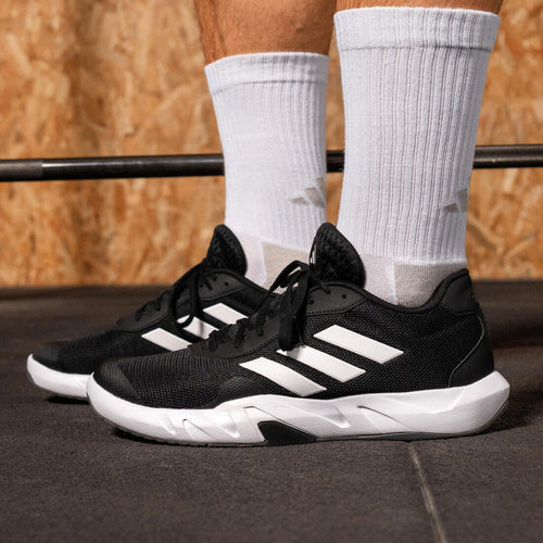 





Chaussettes hautes 3 bandes Adidas - blanc