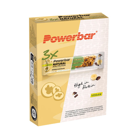 





Barre protéinée NATURAL PROTEIN chocolat banane 3x40g