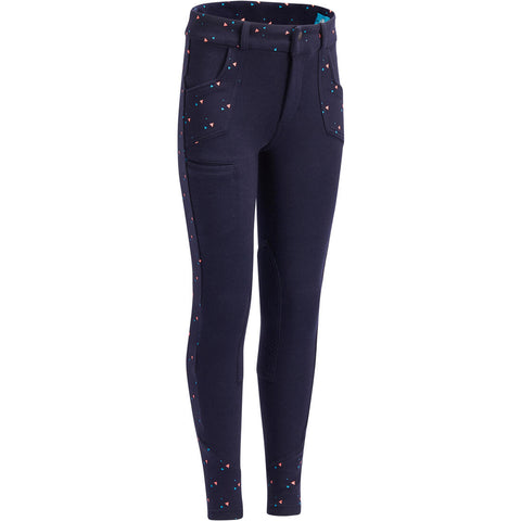 





Pantalon équitation enfant BICOLO PRINT plumes