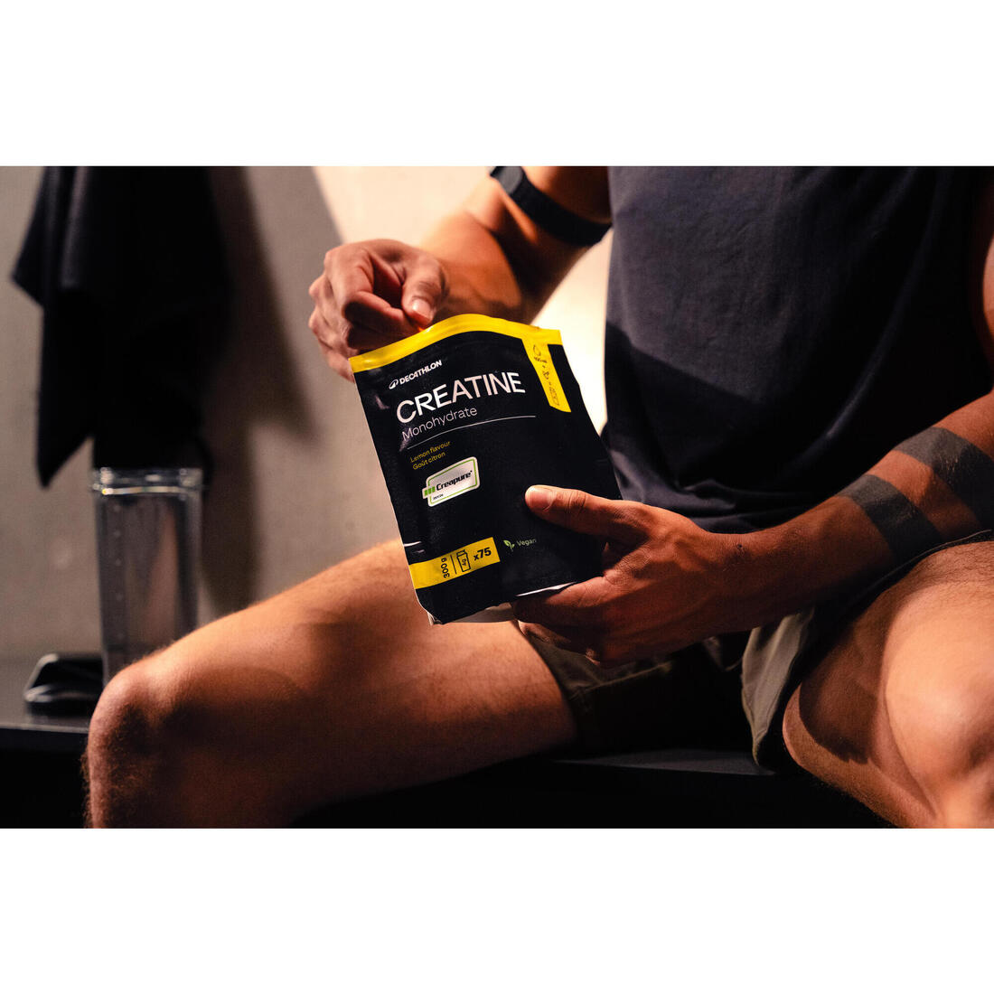 Créatine monohydrate Creapure® citron 300g – Decathlon Guadeloupe