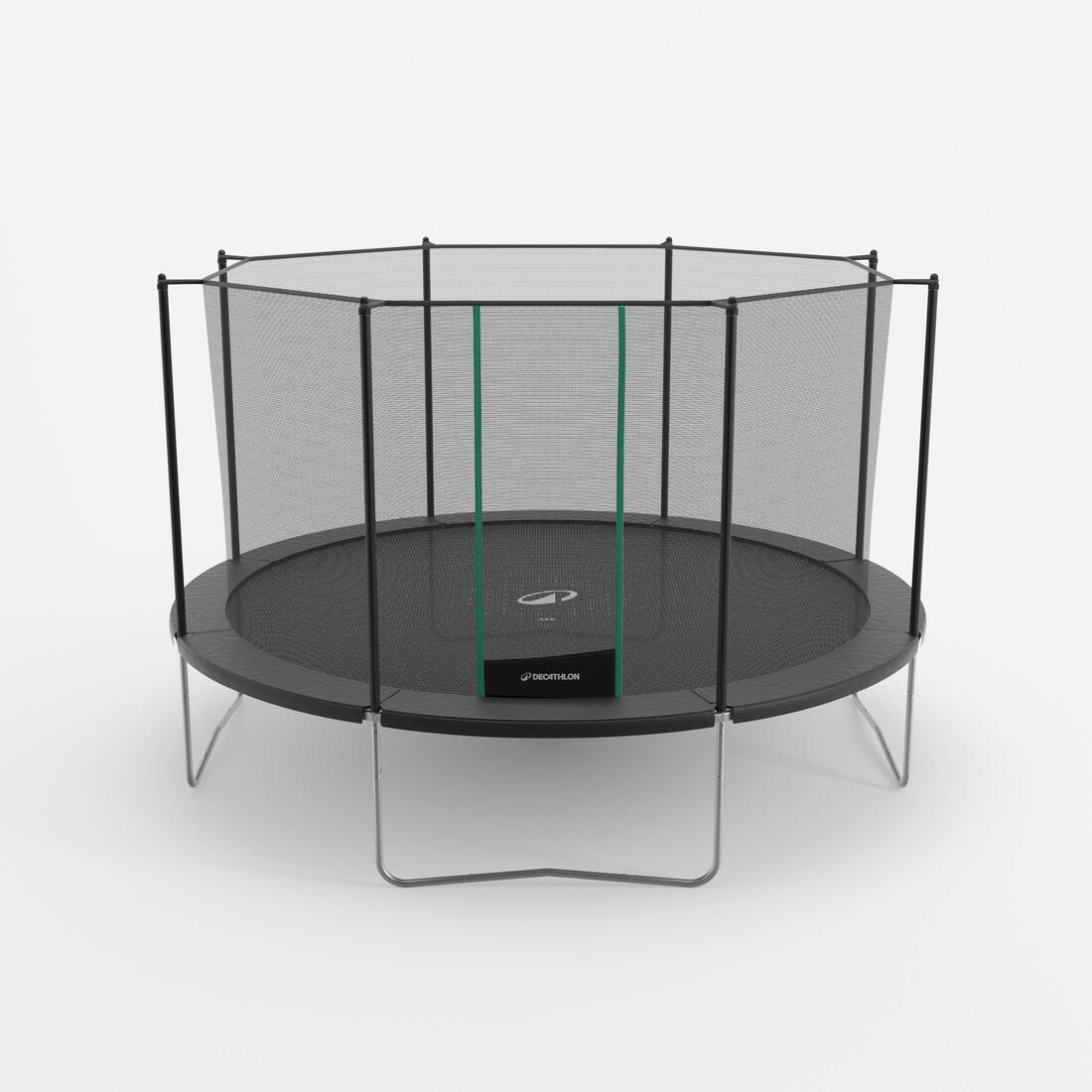 article en promo: Trampoline 420 avec filet de protection - montage sans outil