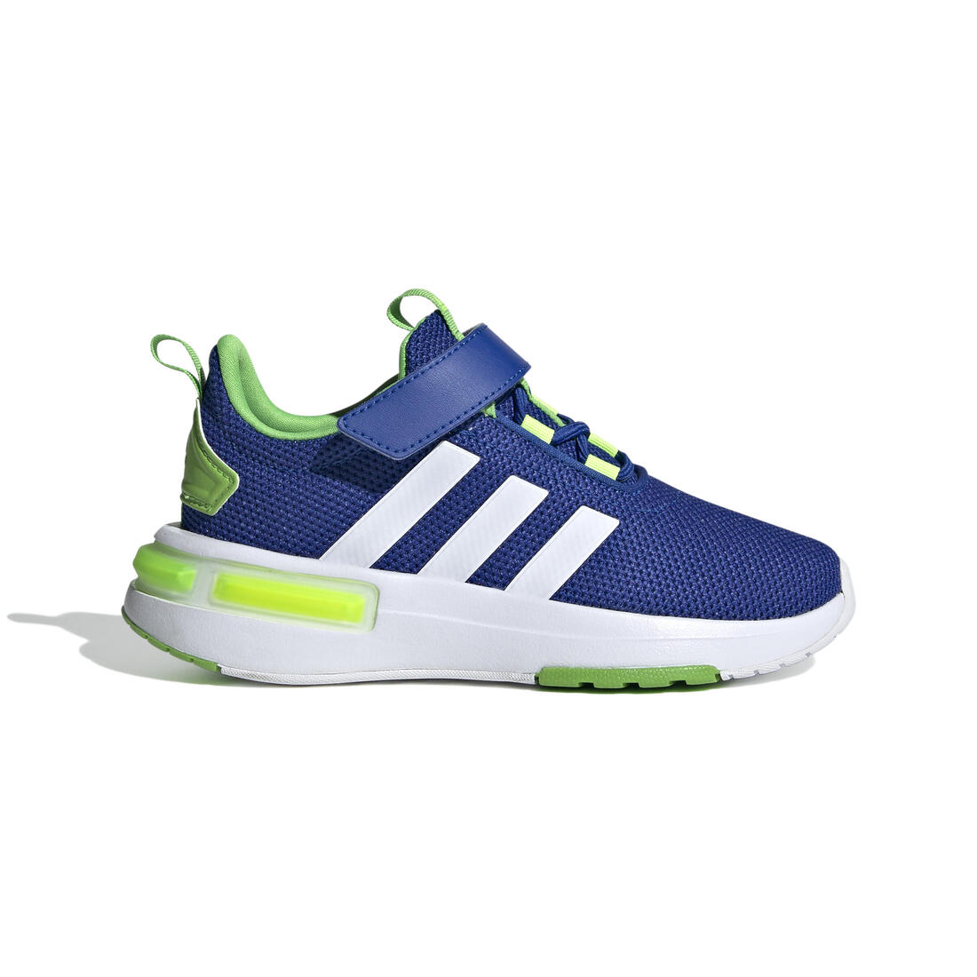 article en promo : Chaussures racer tr23 adidas enfant bleu blanc jaune