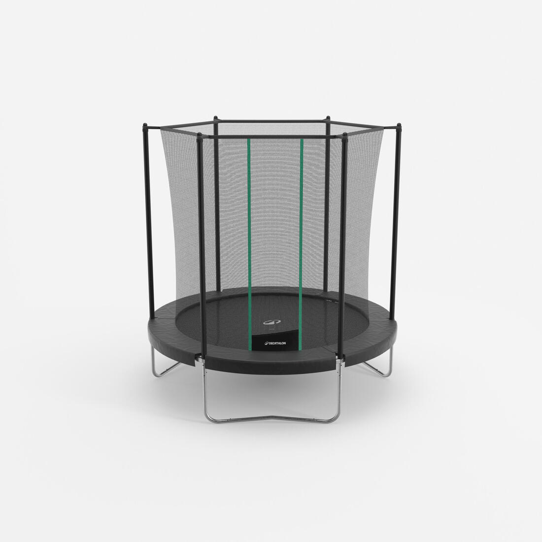 article en promo: Trampoline 240 avec filet de protection - montage sans outil