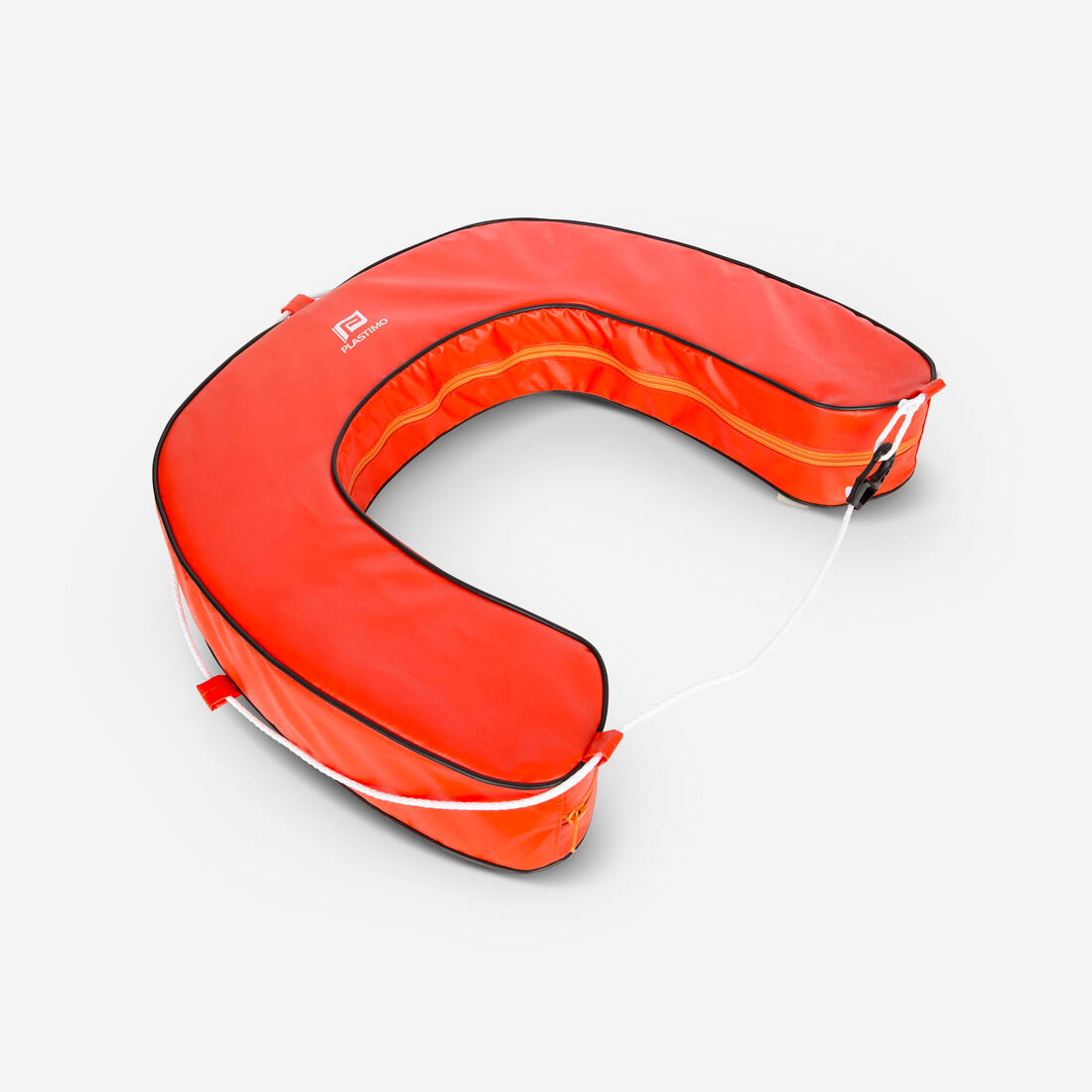 article en promo: Bouée fer à cheval bateau orange