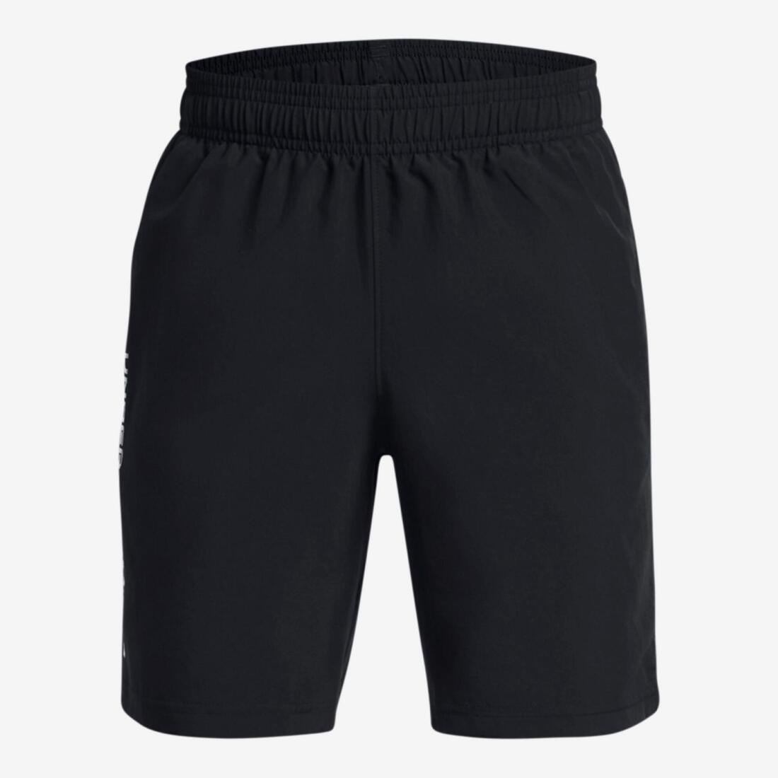 article en promo : Short enfant ua woven, noir