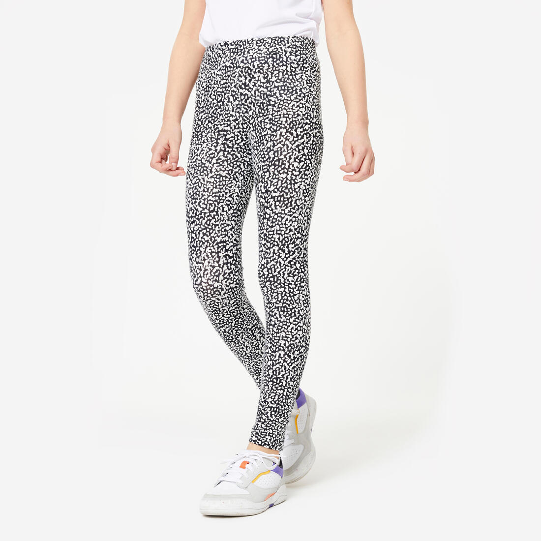article en promo : Legging coton fille, imprimé