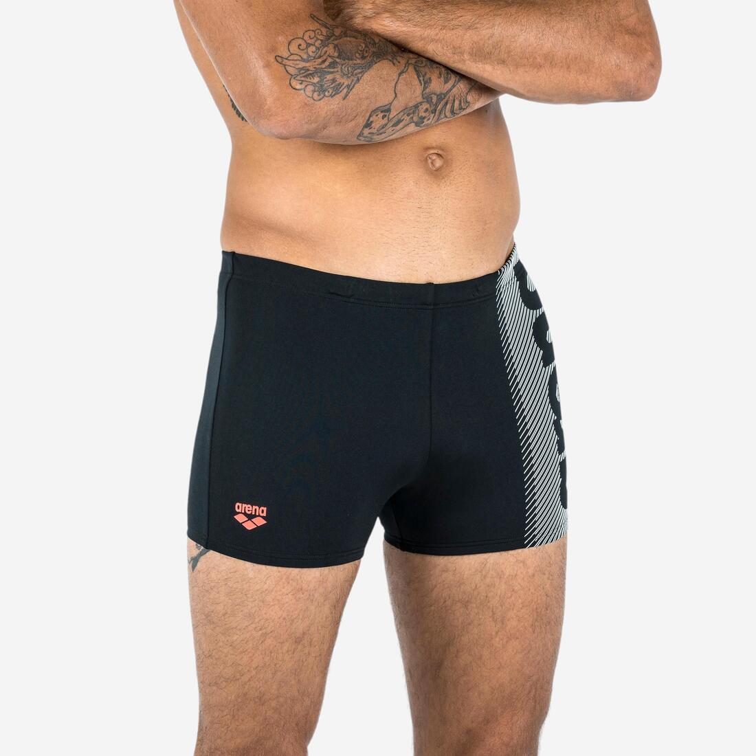 article en promo : Maillot de bain boxer homme arena noir