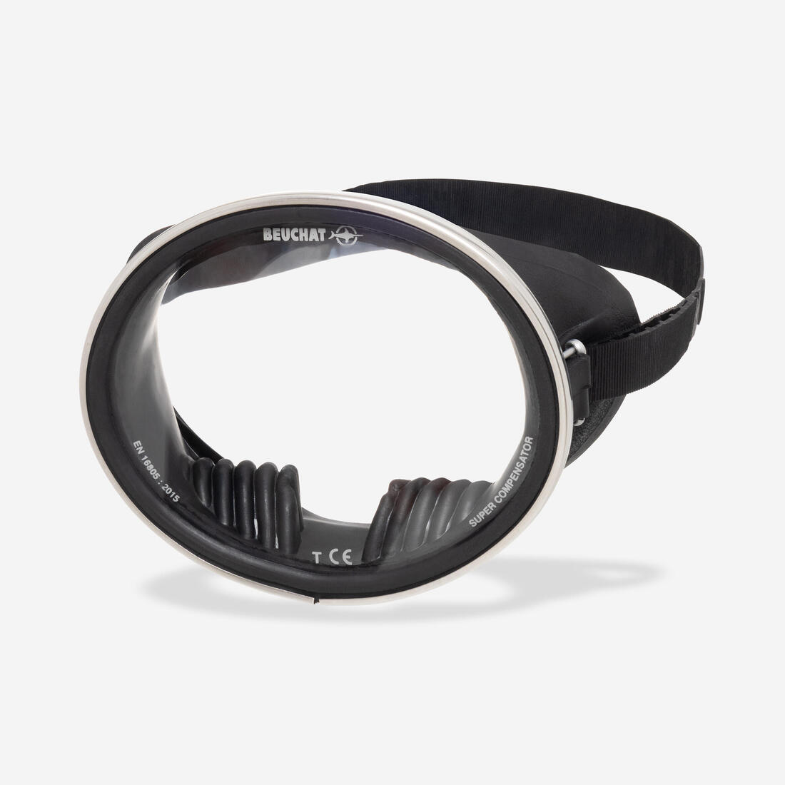 article en promo: Masque plongée sous-marine et apnée hublot - super compensator jupe caoutchouc