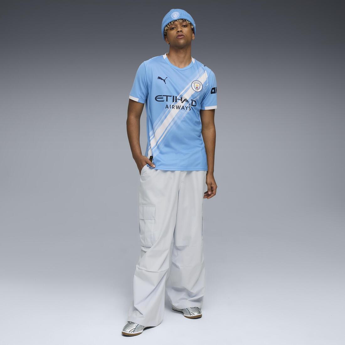 article en promo : Maillot officiel domicile manchester city 25/26 adulte