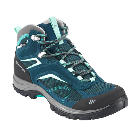 





Chaussures imperméables de randonnée montagne - MH100 Mid - Femme