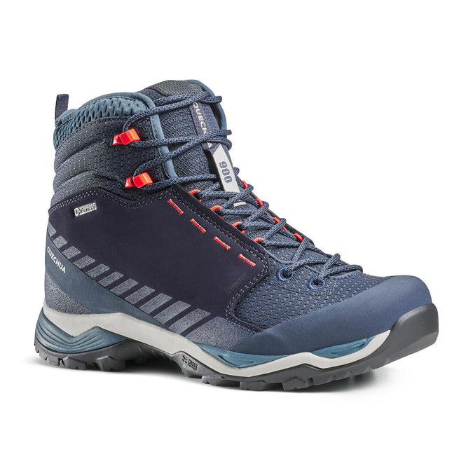 





Chaussures imperméables de randonnée montagne - MH900 MID Bleu - Femme, photo 1 of 8