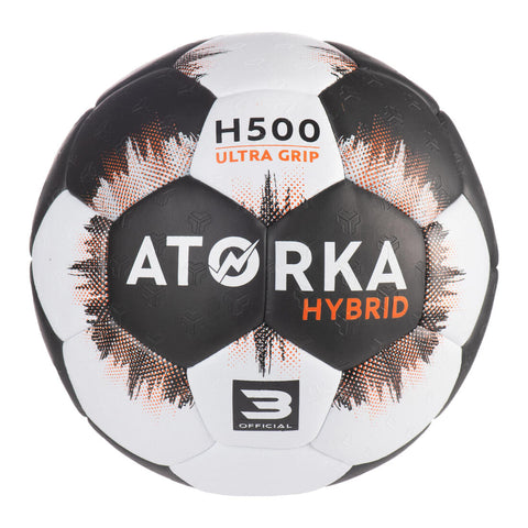 





Ballon de handball adulte hybride H500 Taille 3 bleu et
