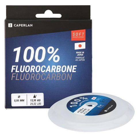 





FIL DE PÊCHE FLUOROCARBONE SOFT 100% 25M