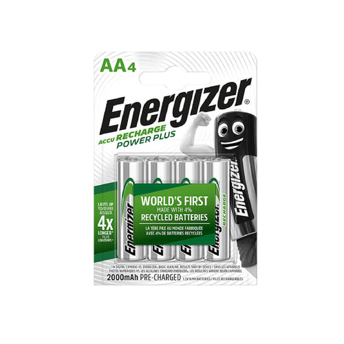 





Piles rechargeables Energizer 4 AA/HR6 2000mAh