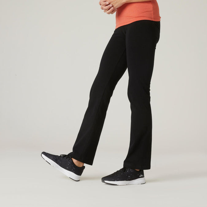 





Legging fitness long coton extensible bas resserable femme - Fit+ gris chiné, photo 1 of 6