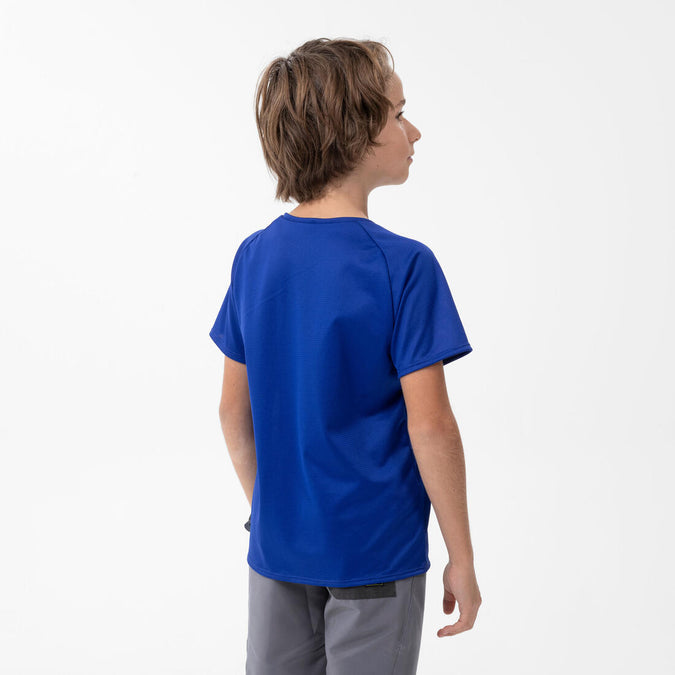 T Shirt de randonn e MH500 enfant 7 15 ans Decathlon Guadeloupe