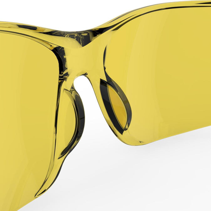 Lunettes de VTT adulte ST 100 jaunes categorie 1 Decathlon Guadeloupe